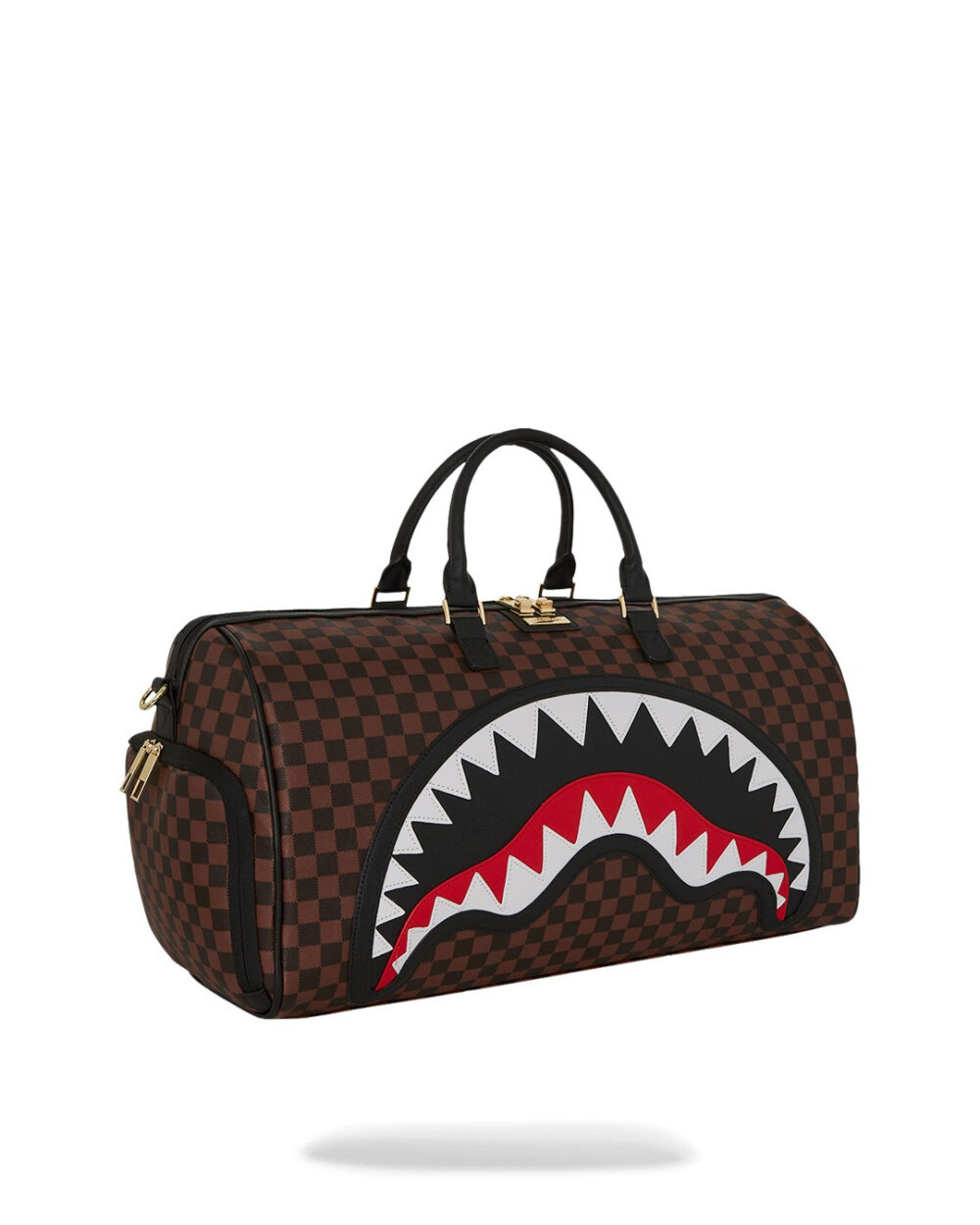 Borsa Sprayground SAWTOOTH SHARKS IN PARIS DUFFLE Marrone - Foto 2