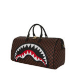 Borsa Sprayground SAWTOOTH SHARKS IN PARIS DUFFLE Marrone - Foto 3