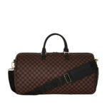 Borsa Sprayground SAWTOOTH SHARKS IN PARIS DUFFLE Marrone - Foto 4