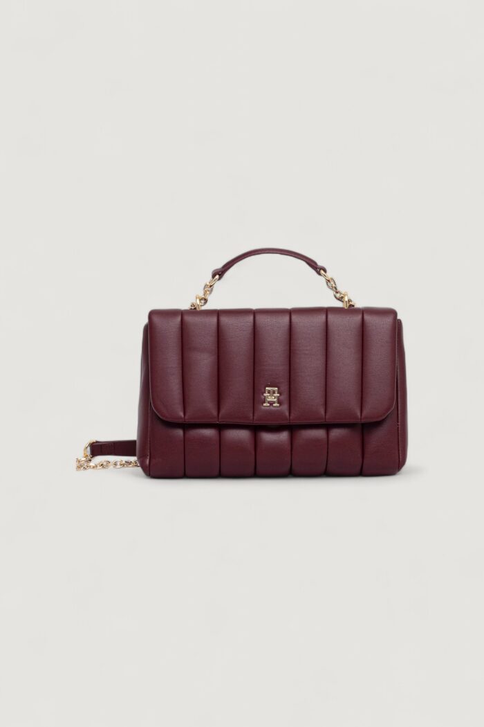 Borsa Tommy Hilfiger TH GRACE MED CROSSOVER Bordeaux – AW0AW17669