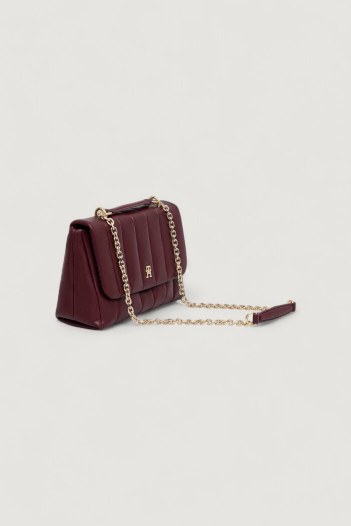 Borsa Tommy Hilfiger TH GRACE MED CROSSOVER Bordeaux – AW0AW17669