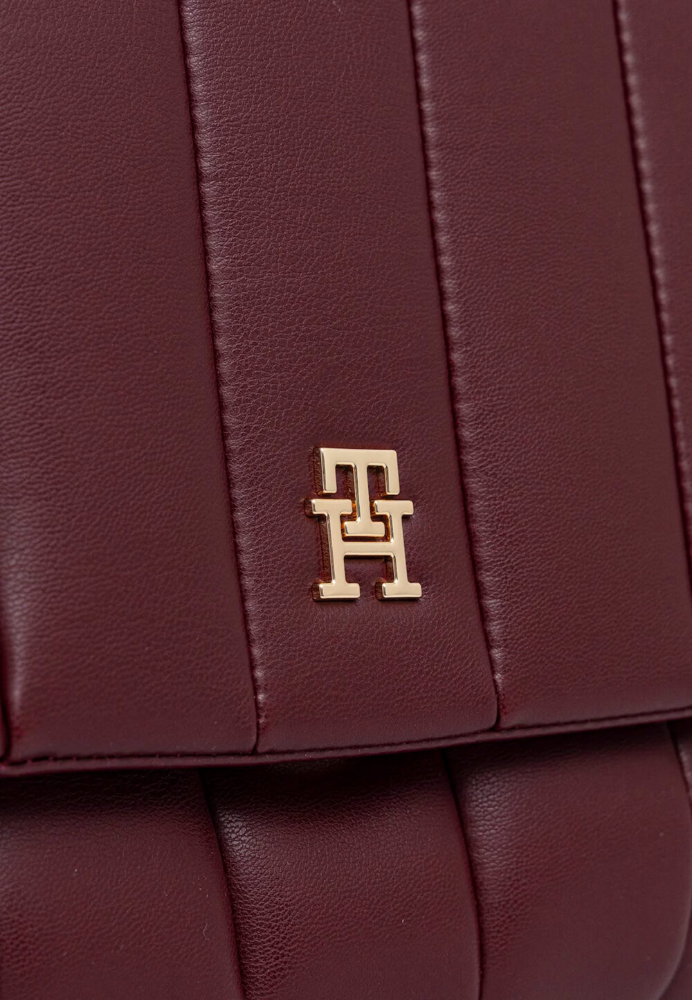 Borsa Tommy Hilfiger TH GRACE MED CROSSOVER Bordeaux - Foto 4