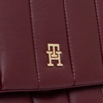 Borsa Tommy Hilfiger TH GRACE MED CROSSOVER Bordeaux - Foto 4