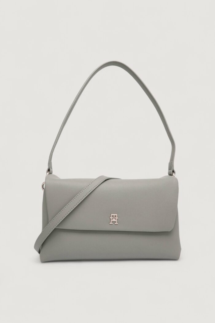 Borsa Tommy Hilfiger TH MODERN ESS SHOULDER BAG Grigio