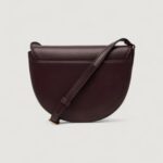 Borsa Calvin Klein RAISED CK SADDLE CROSSBODY Bordeaux - Foto 3