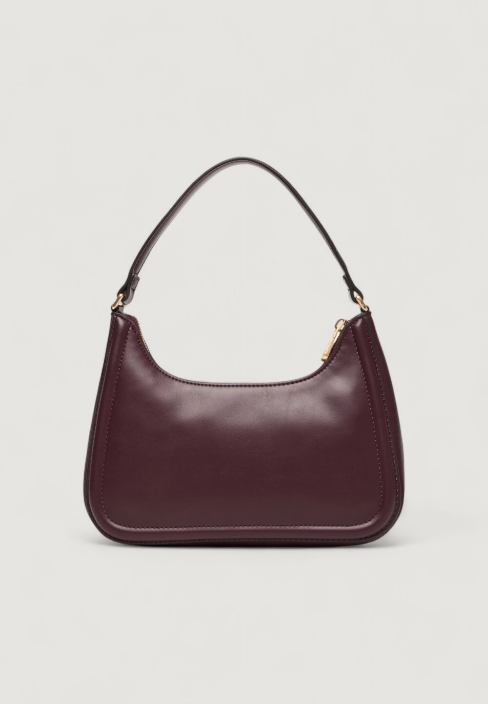 Borsa Calvin Klein RAISED CK SMALL SHOULDER BAG Bordeaux - Foto 3
