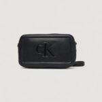 Borsa Calvin Klein BOLD CK CAMERA BAG Nero - Foto 1