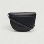 Borsa Calvin Klein RAISED CK SADDLE CROSSBODY Nero - Foto 3