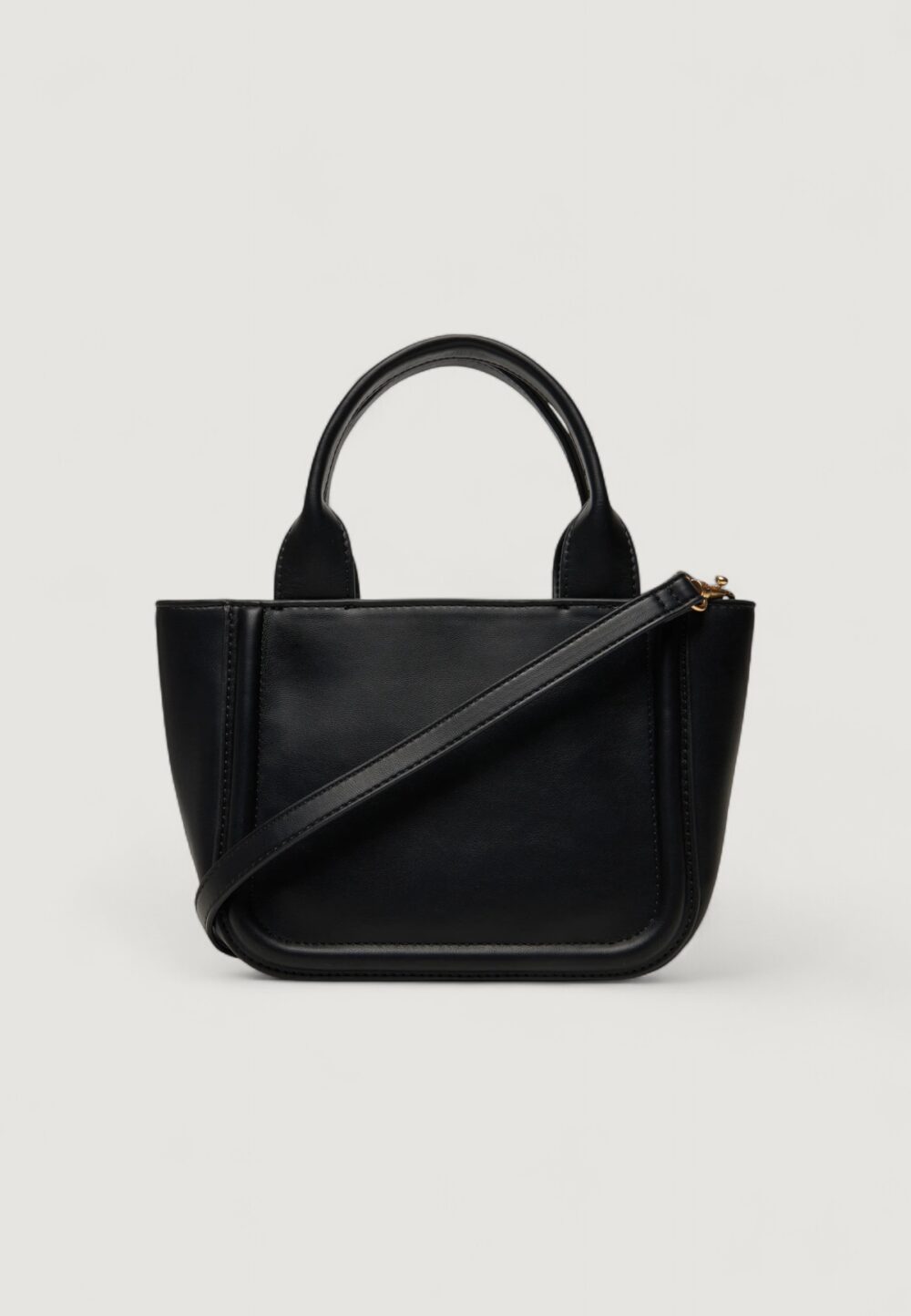 Borsa Calvin Klein RAISED CK SMALL TOTE WITH STRAP Nero - Foto 3