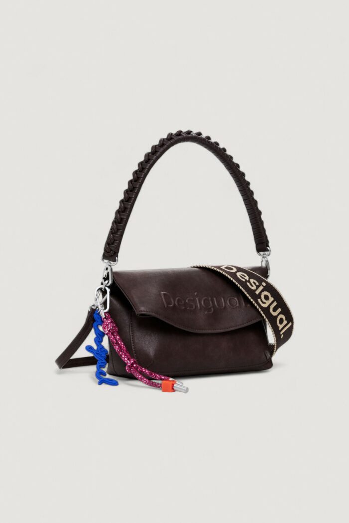 Borsa Desigual BAG_HALF LOGO TROKEL Marrone – 25WAXP70