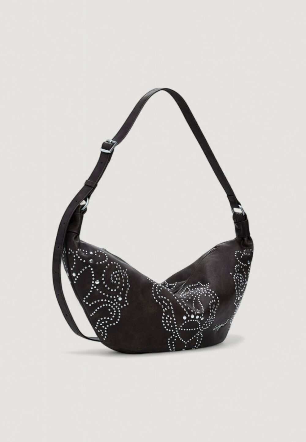 Borsa Desigual BAG_POKER FACE MUNSTE Marrone - Foto 2