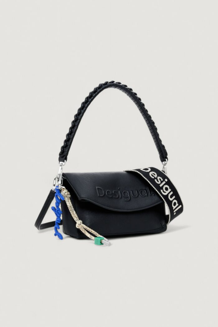 Borsa Desigual BAG_HALF LOGO TROKEL Nero – 25WAXPAL