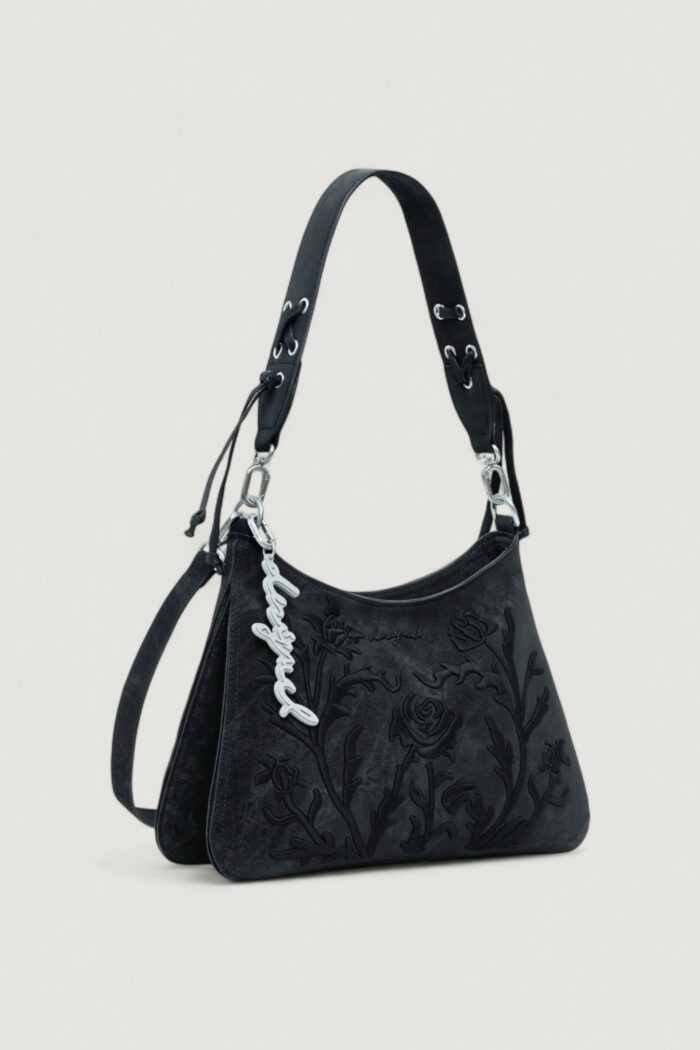 Borsa Desigual BAG_ROMEO_FLORAL TOTAL BL Nero – 25WAXP40