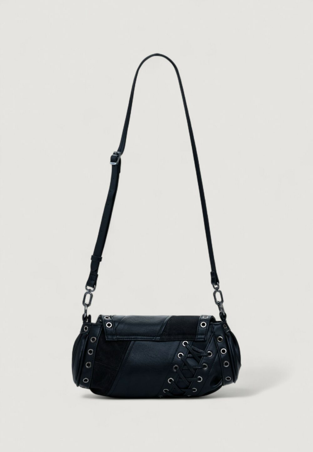 Borsa Desigual BAG_TANGO_BLACK PATCH ZAR Nero - Foto 3