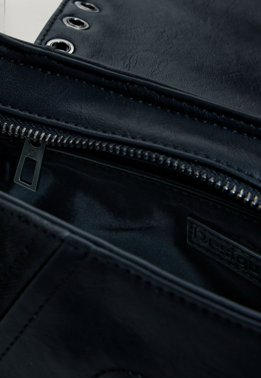 Borsa Desigual BAG_TANGO_BLACK PATCH ZAR Nero - Foto 5