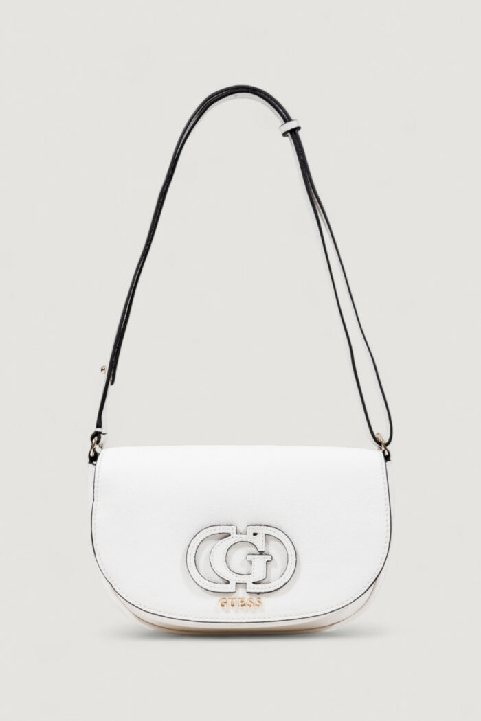 Borsa Guess CALEBRA CONVERTIBLE XBODY FLAP Bianco