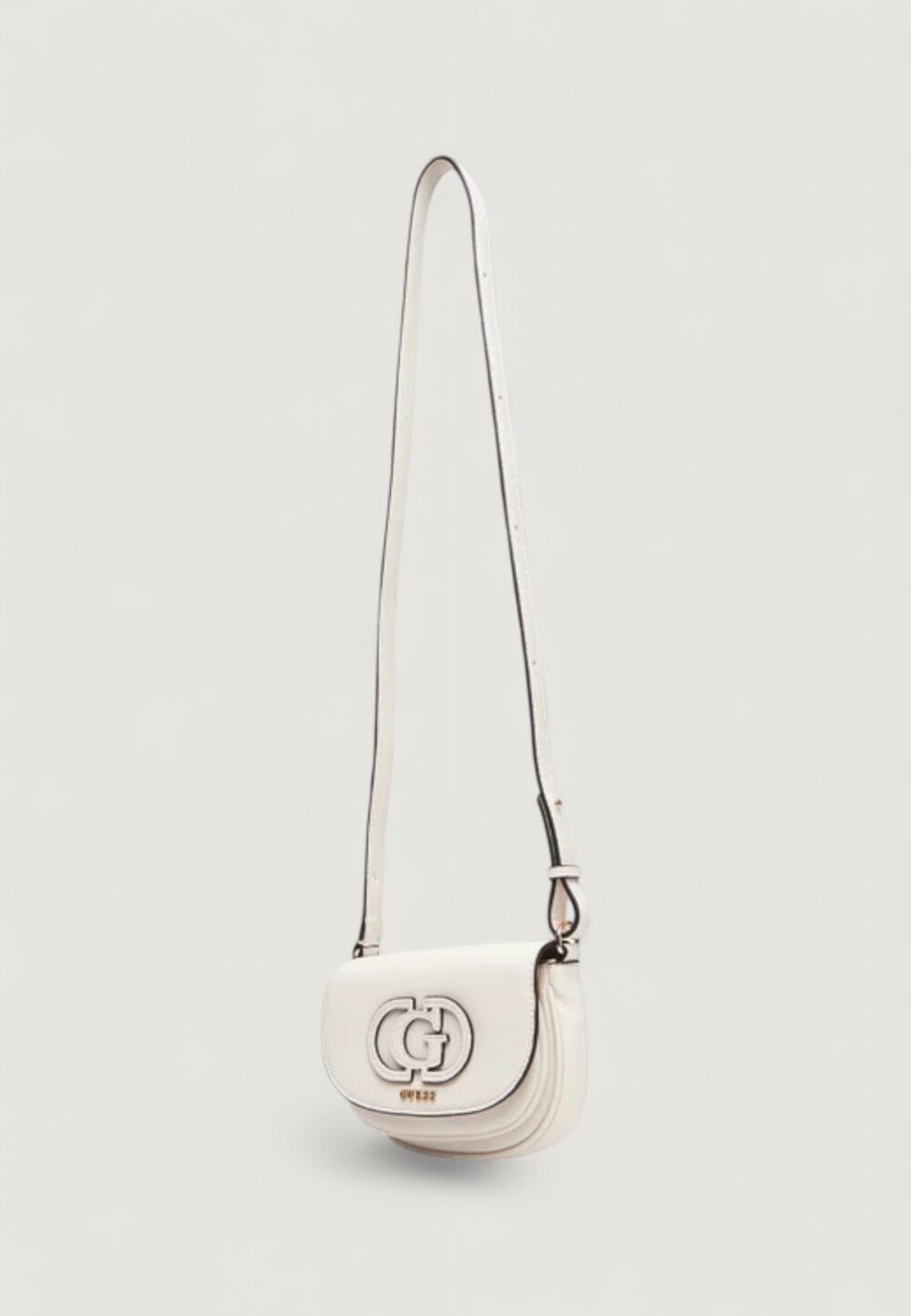 Borsa Guess CALEBRA MINI CNVRTBL XBDY FLAP Bianco - Foto 2