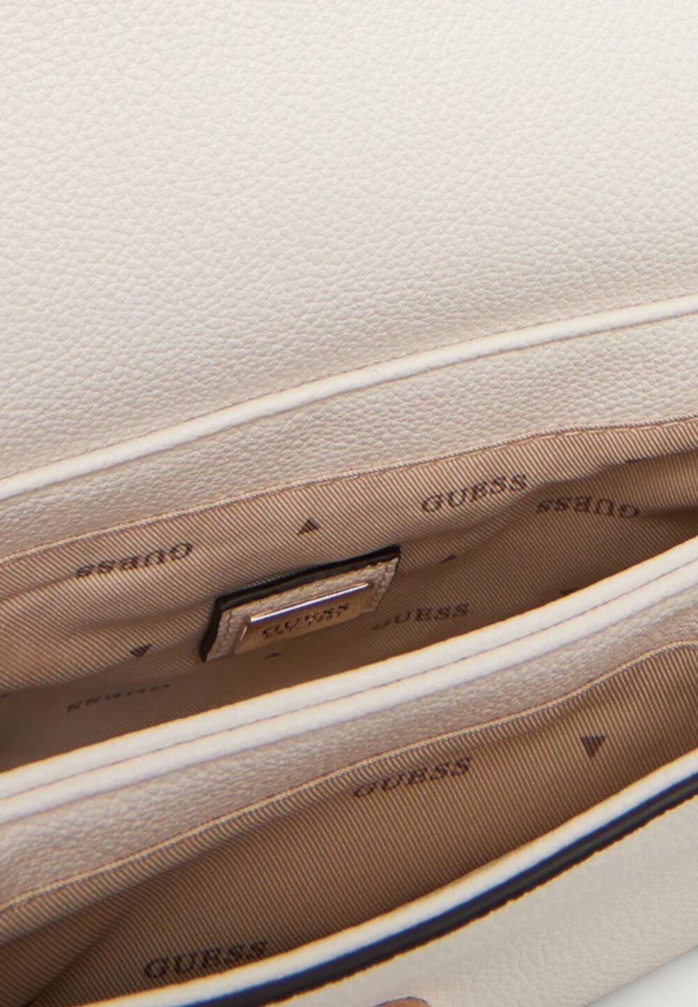 Borsa Guess CALEBRA MINI CNVRTBL XBDY FLAP Bianco - Foto 5