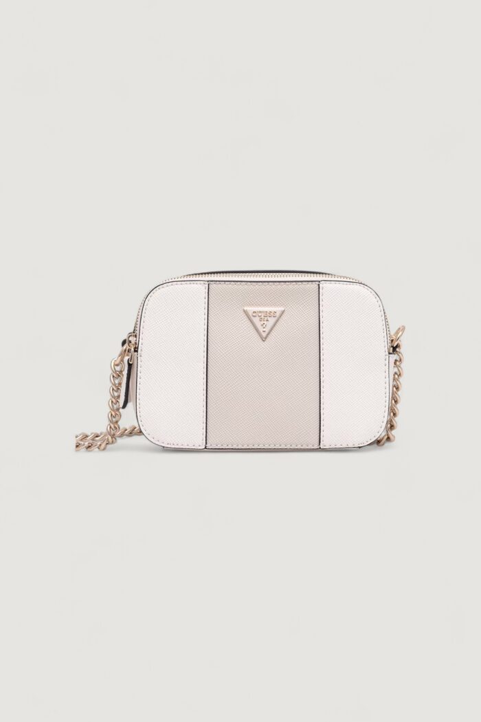 Borsa Guess NOELLE II CROSSBODY CAMERA Bianco – Grigio – HWZG96 72140