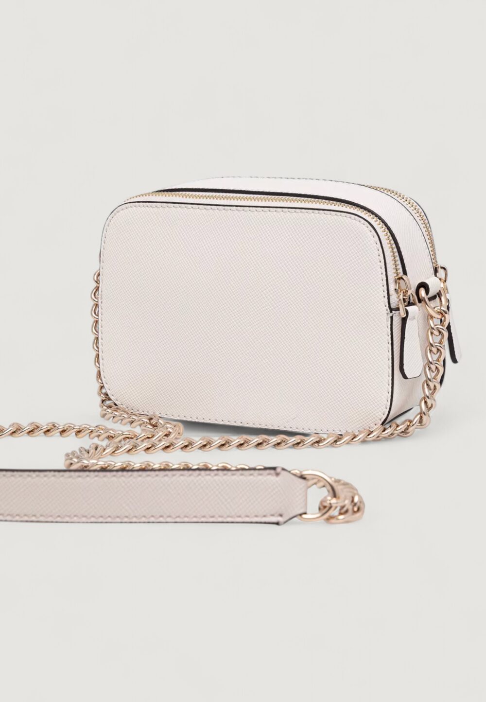 Borsa Guess NOELLE II CROSSBODY CAMERA Bianco - Grigio - Foto 3