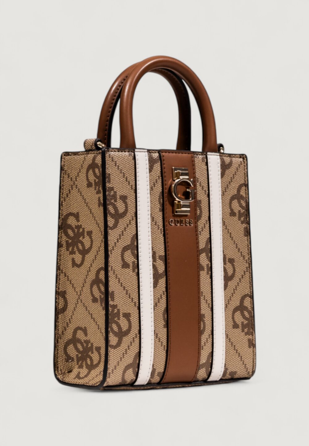 Borsa Guess ERENIA MINI TOTE Marrone - Foto 4