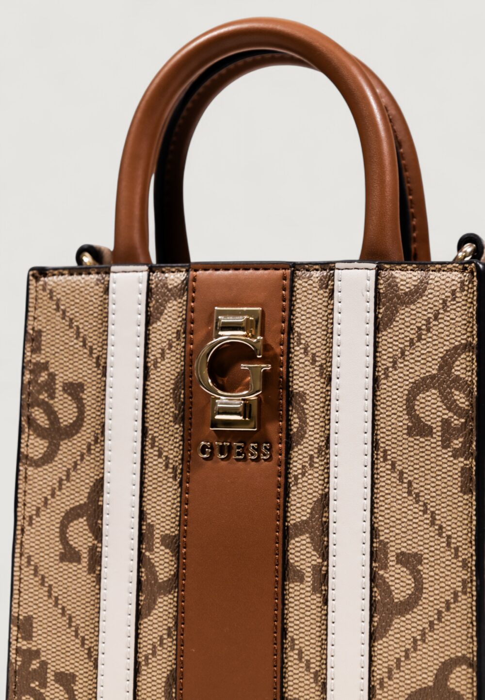 Borsa Guess ERENIA MINI TOTE Marrone - Foto 3