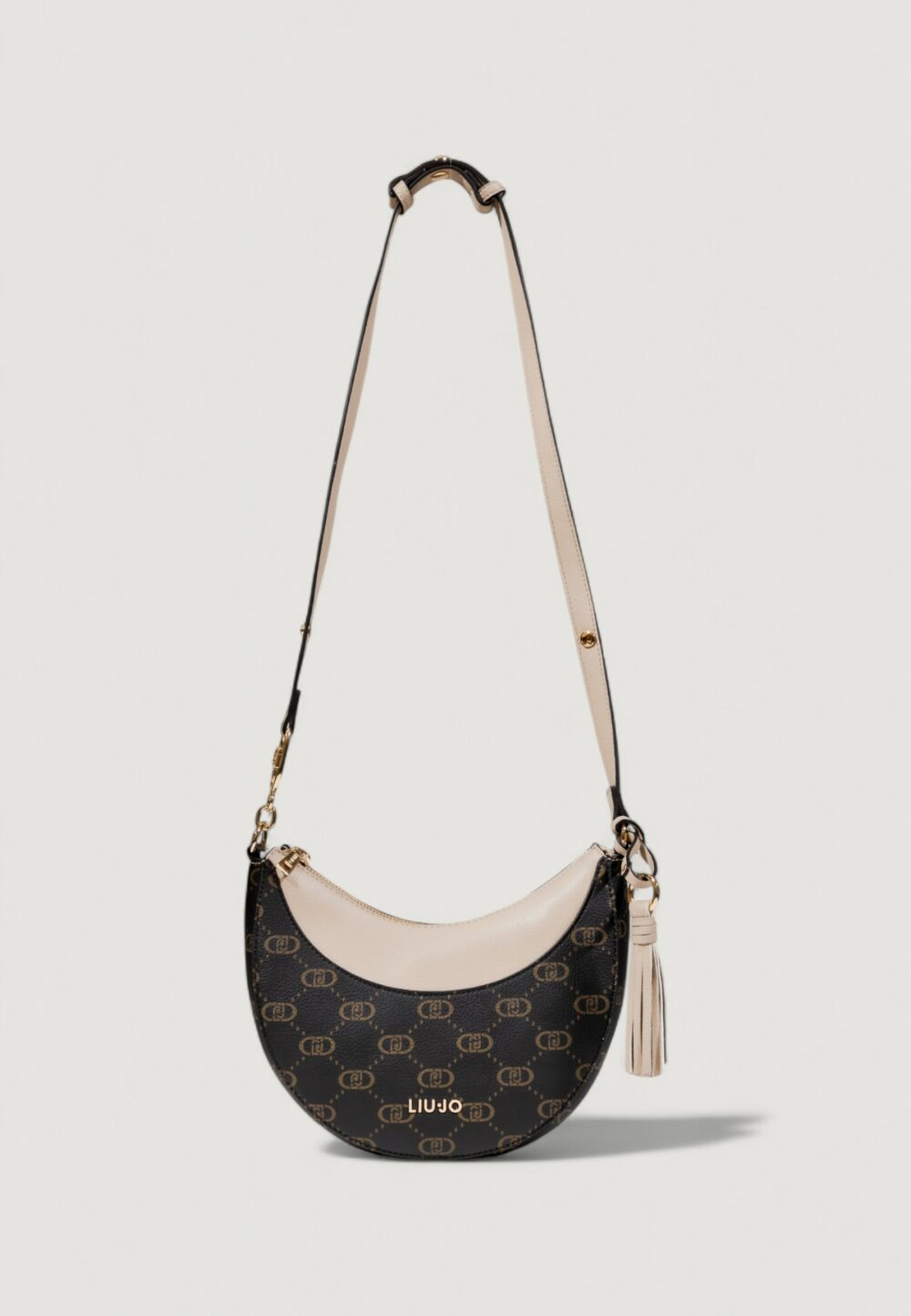 Borsa Liu-Jo M HOBO Marrone Scuro - Foto 1
