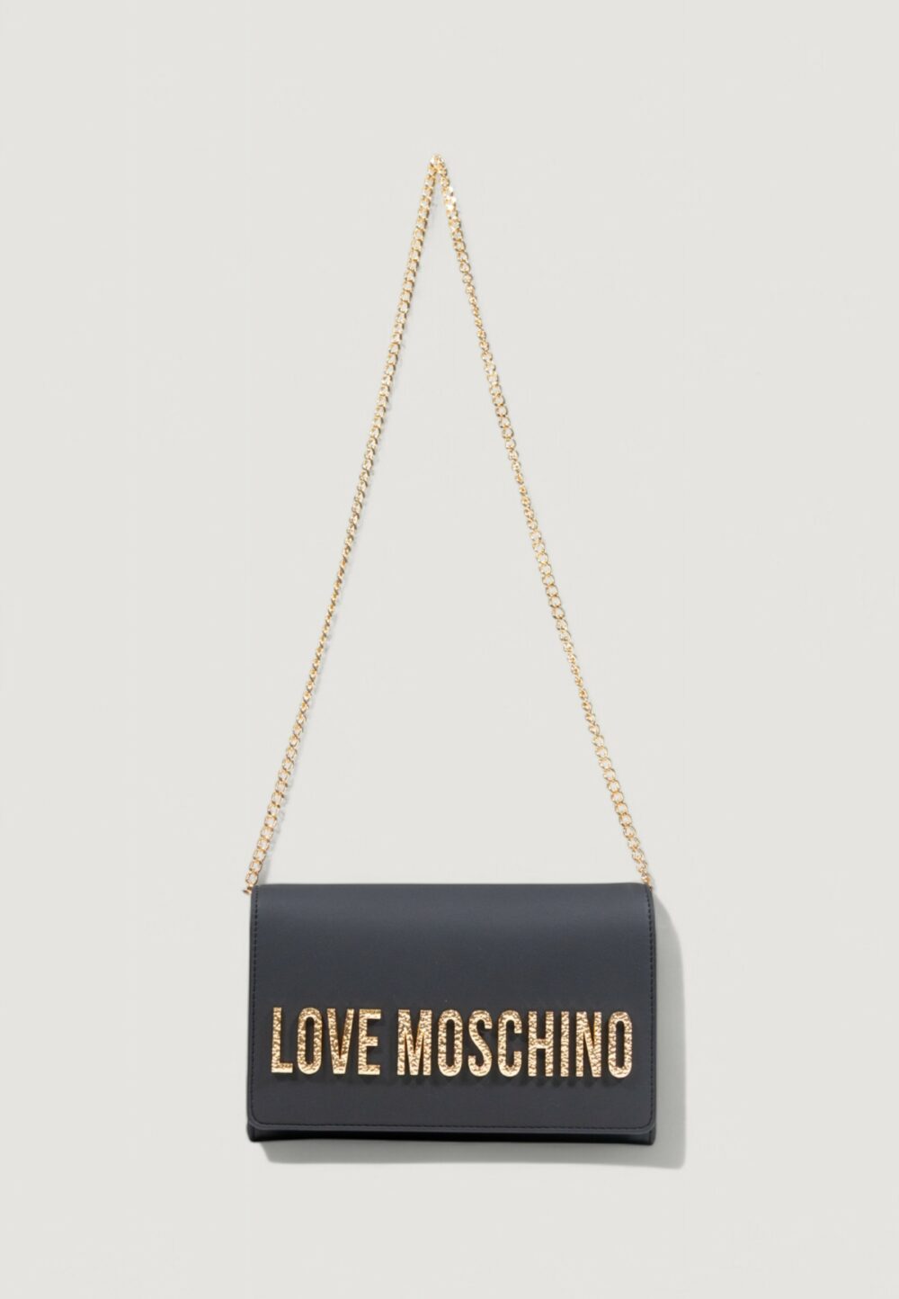 Borsa Love Moschino HAMMERED LOGO Nero - Foto 1