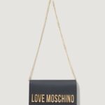 Borsa Love Moschino HAMMERED LOGO Nero - Foto 1