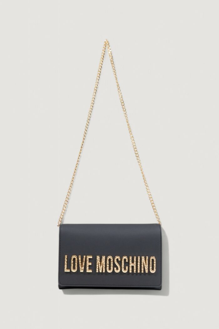 Borsa Love Moschino HAMMERED LOGO Nero