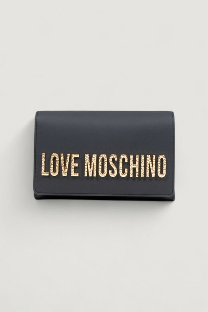 Borsa Love Moschino HAMMERED LOGO Nero