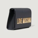 Borsa Love Moschino HAMMERED LOGO Nero - Foto 3