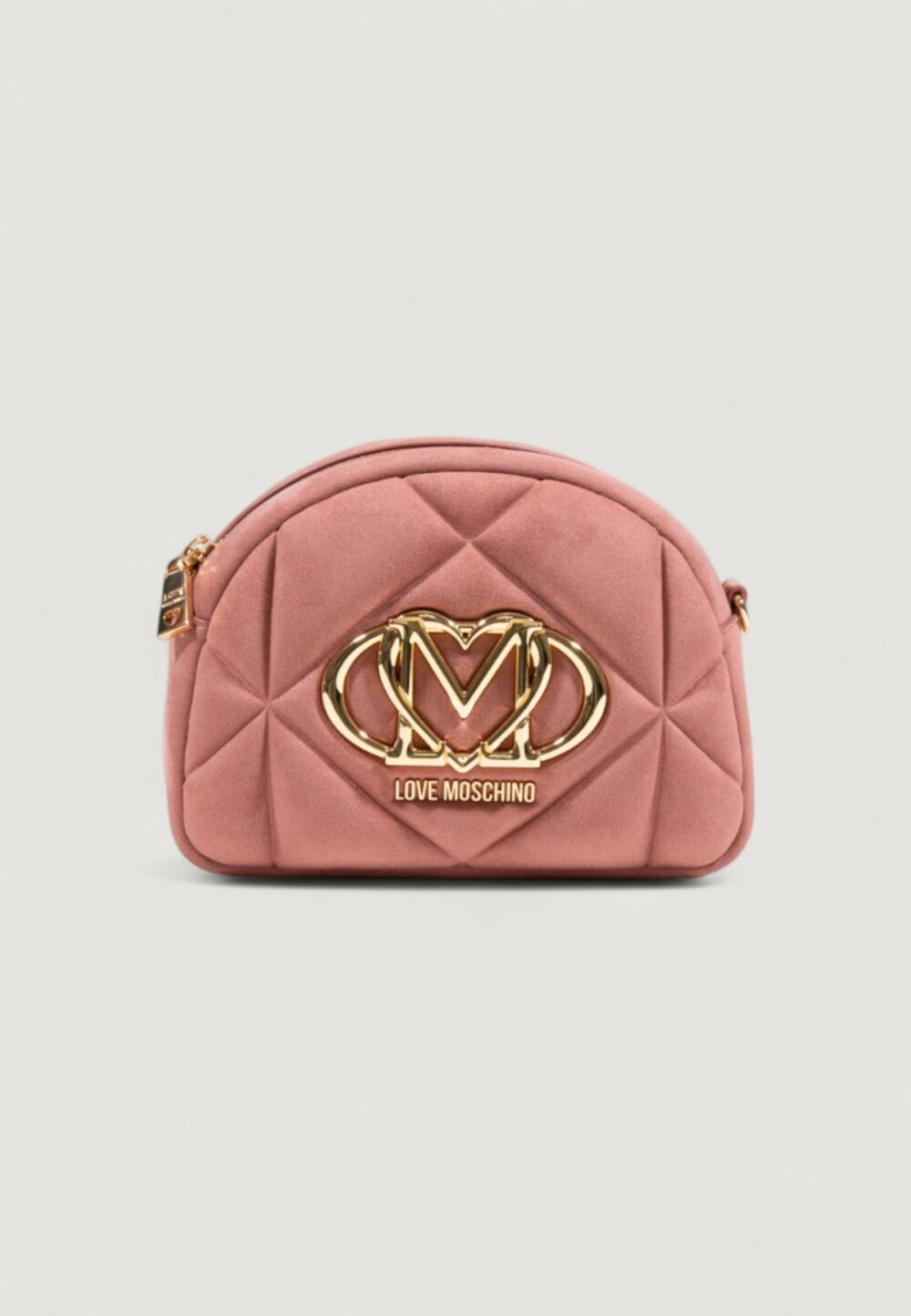 Borsa Love Moschino BORSA VELOUR PL Rosa Antico - Foto 1