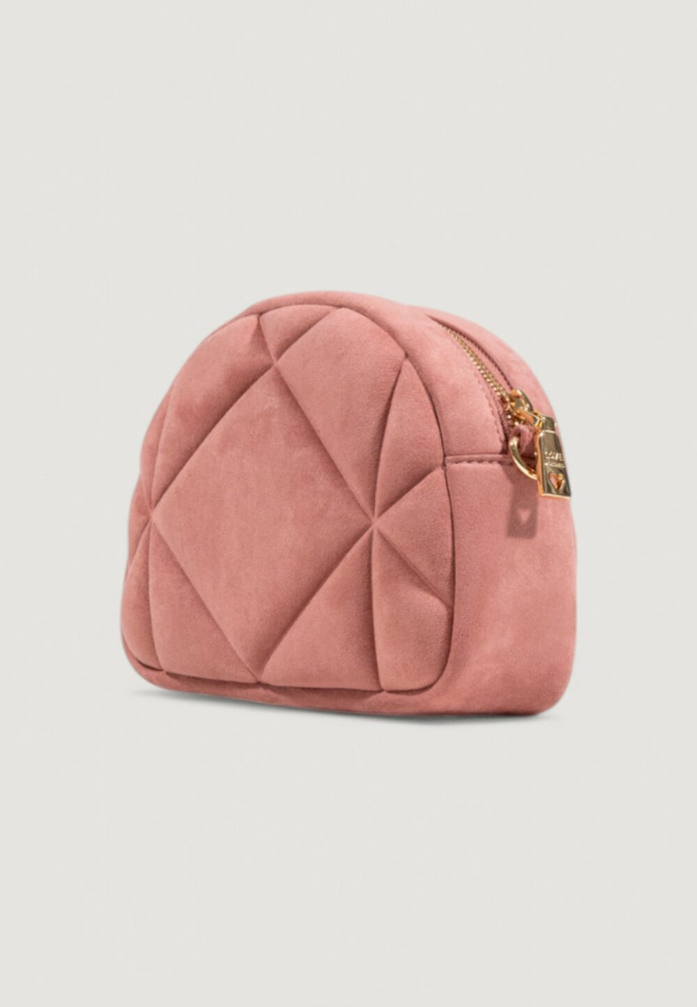 Borsa Love Moschino BORSA VELOUR PL Rosa Antico - Foto 5