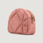 Borsa Love Moschino BORSA VELOUR PL Rosa Antico - Foto 5