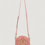 Borsa Love Moschino BORSA VELOUR PL Rosa Antico - Foto 2