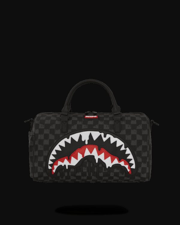 Borsa Sprayground DRIPPING SHARKS IN PARIS MINI DUFFLE Grigio - Foto 1