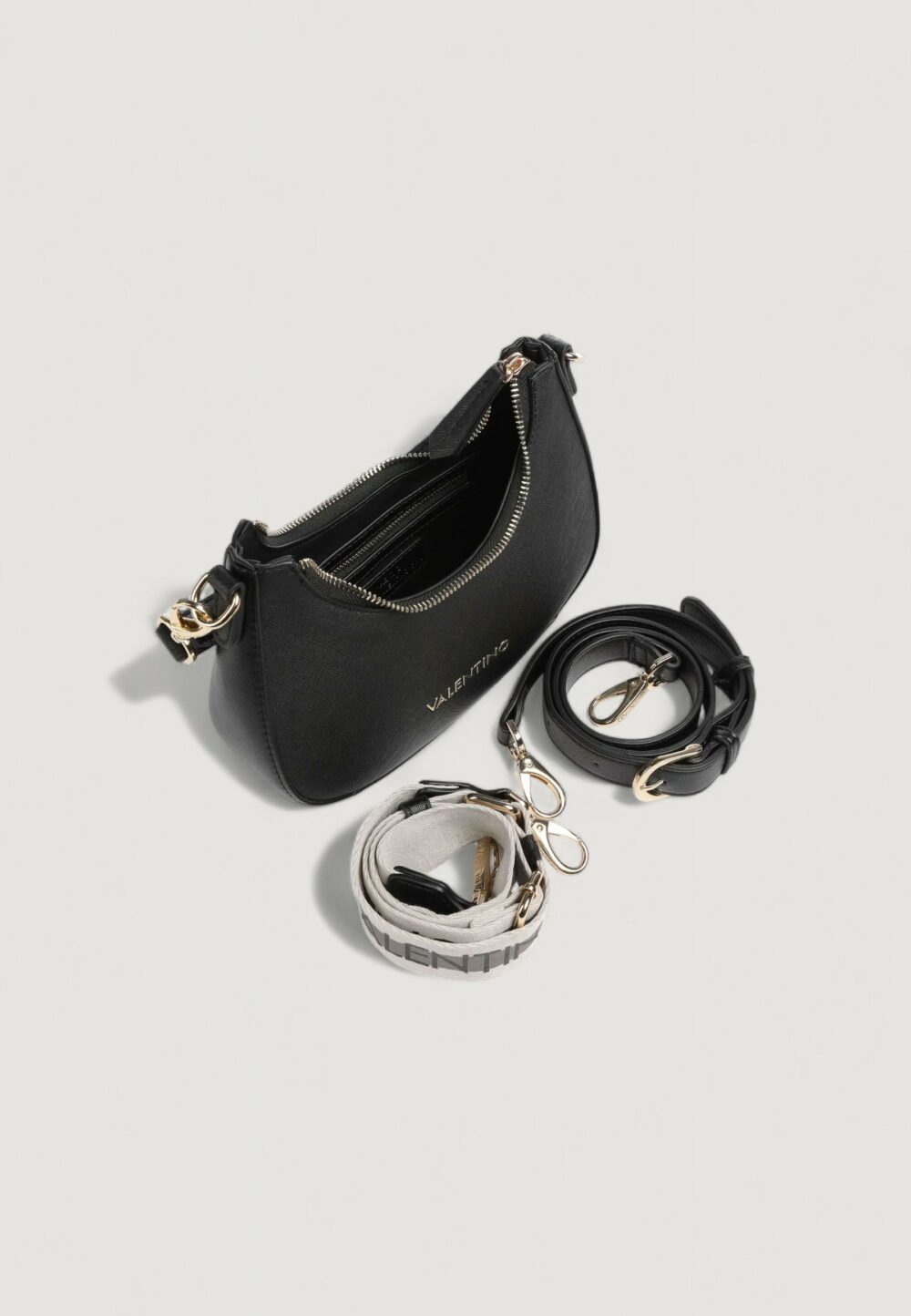 Borsa VALENTINO ZERO RE Nero - Foto 4