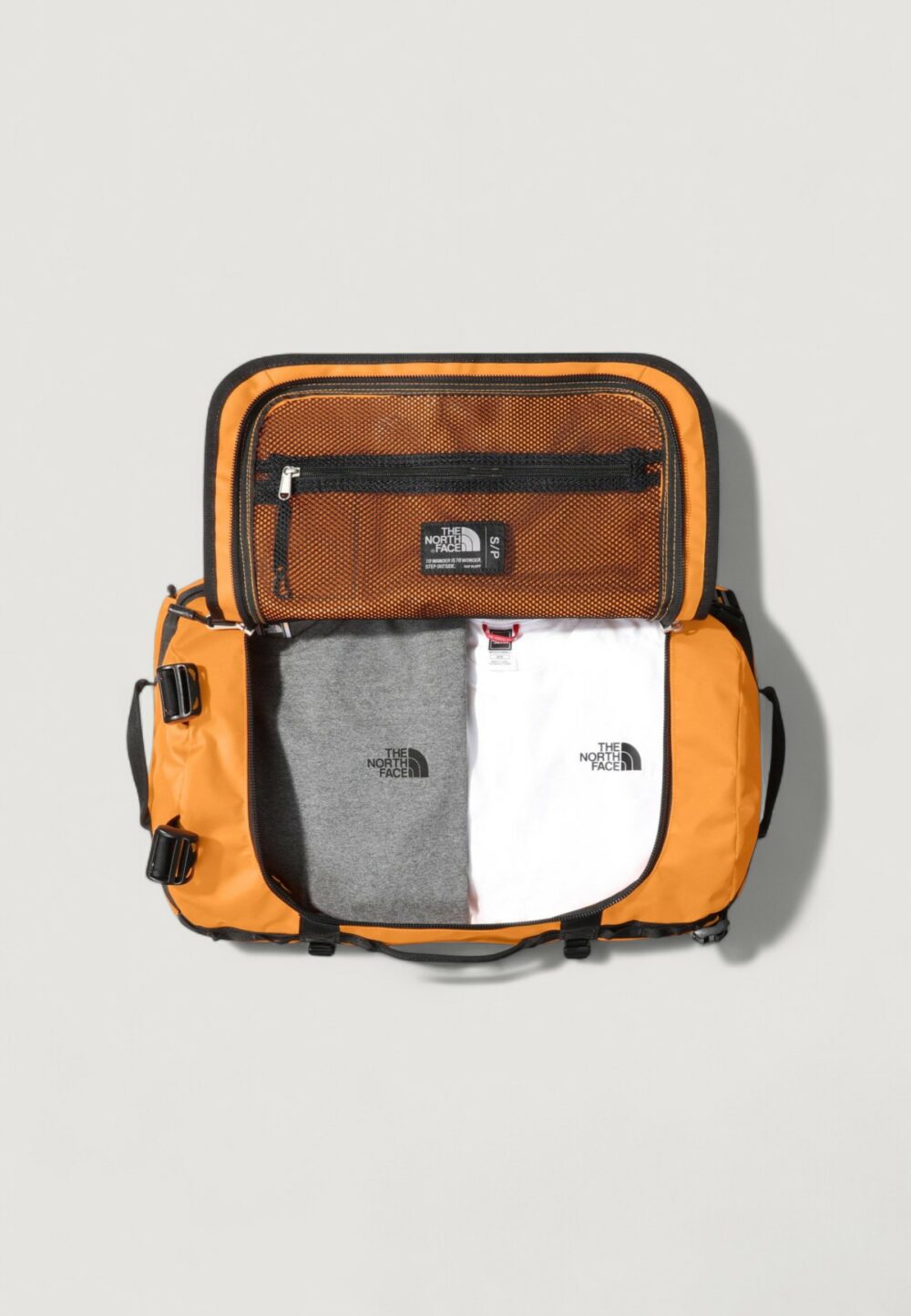 Borsone THE NORTH FACE BASE CAMP DUFFEL - S Giallo - Foto 3