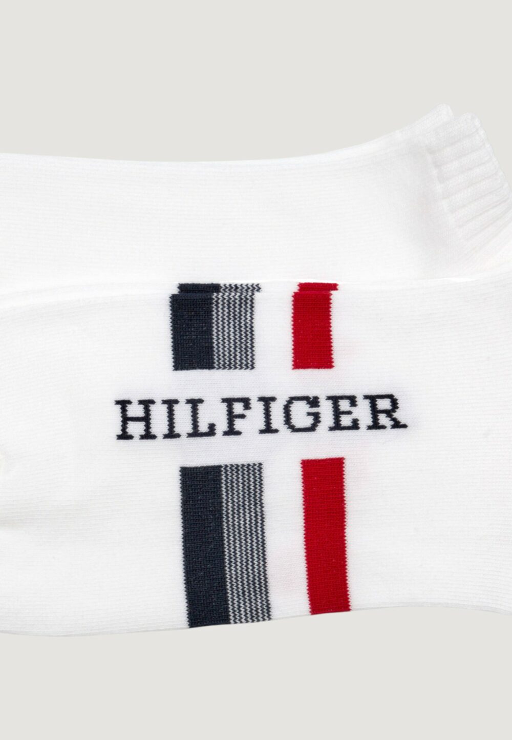 Calzini corti Tommy Hilfiger SNEAKER 2P HILFIGER TAB Bianco - Foto 4
