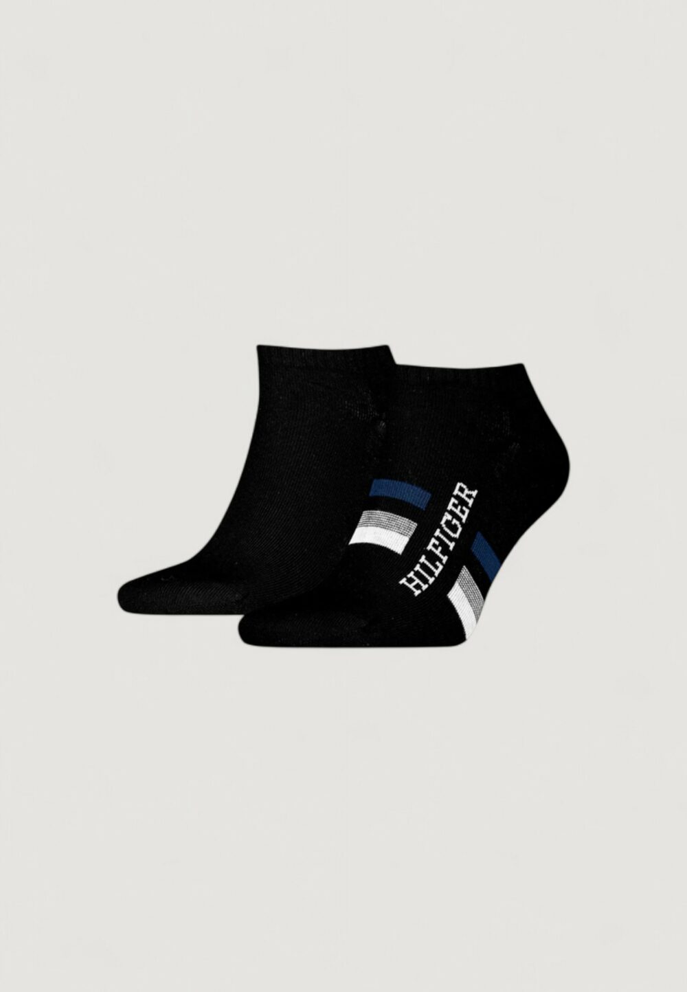 Calzini corti Tommy Hilfiger SNEAKER 2P HILFIGER TAB Nero - Foto 1