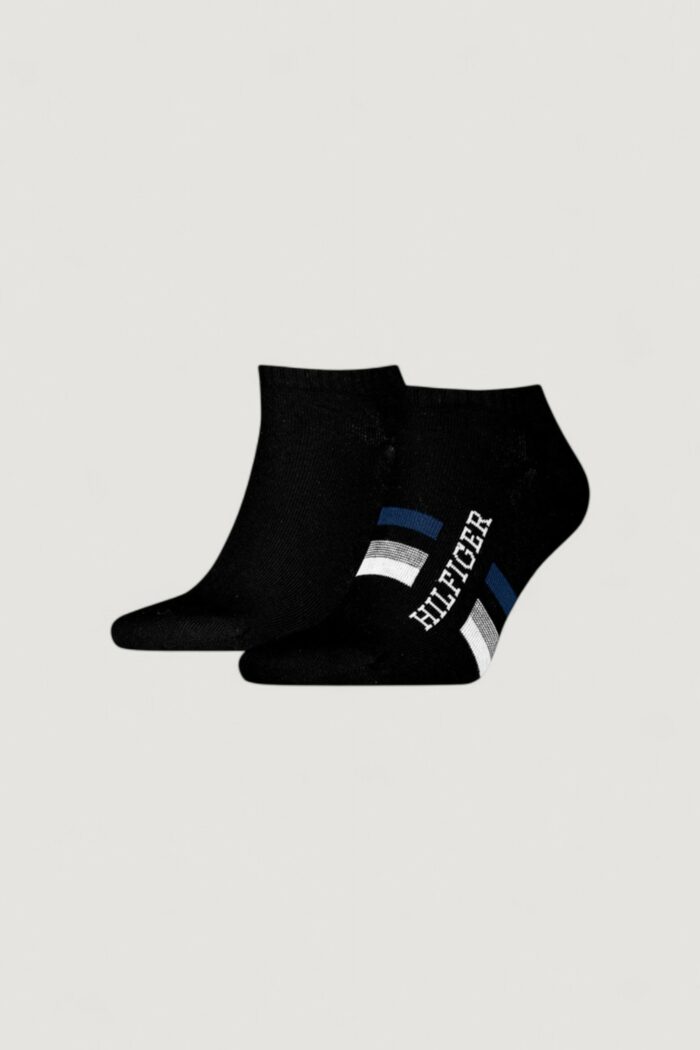 Calzini corti Tommy Hilfiger SNEAKER 2P HILFIGER TAB Nero – 701232467