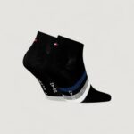 Calzini corti Tommy Hilfiger SNEAKER 2P HILFIGER TAB Nero - Foto 3