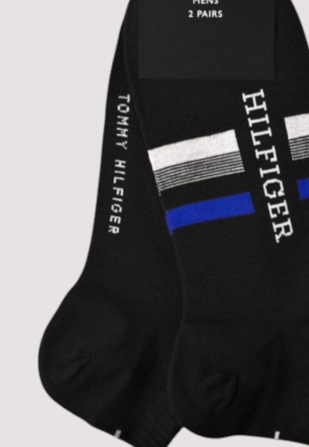 Calzini corti Tommy Hilfiger SNEAKER 2P HILFIGER TAB Nero - Foto 4