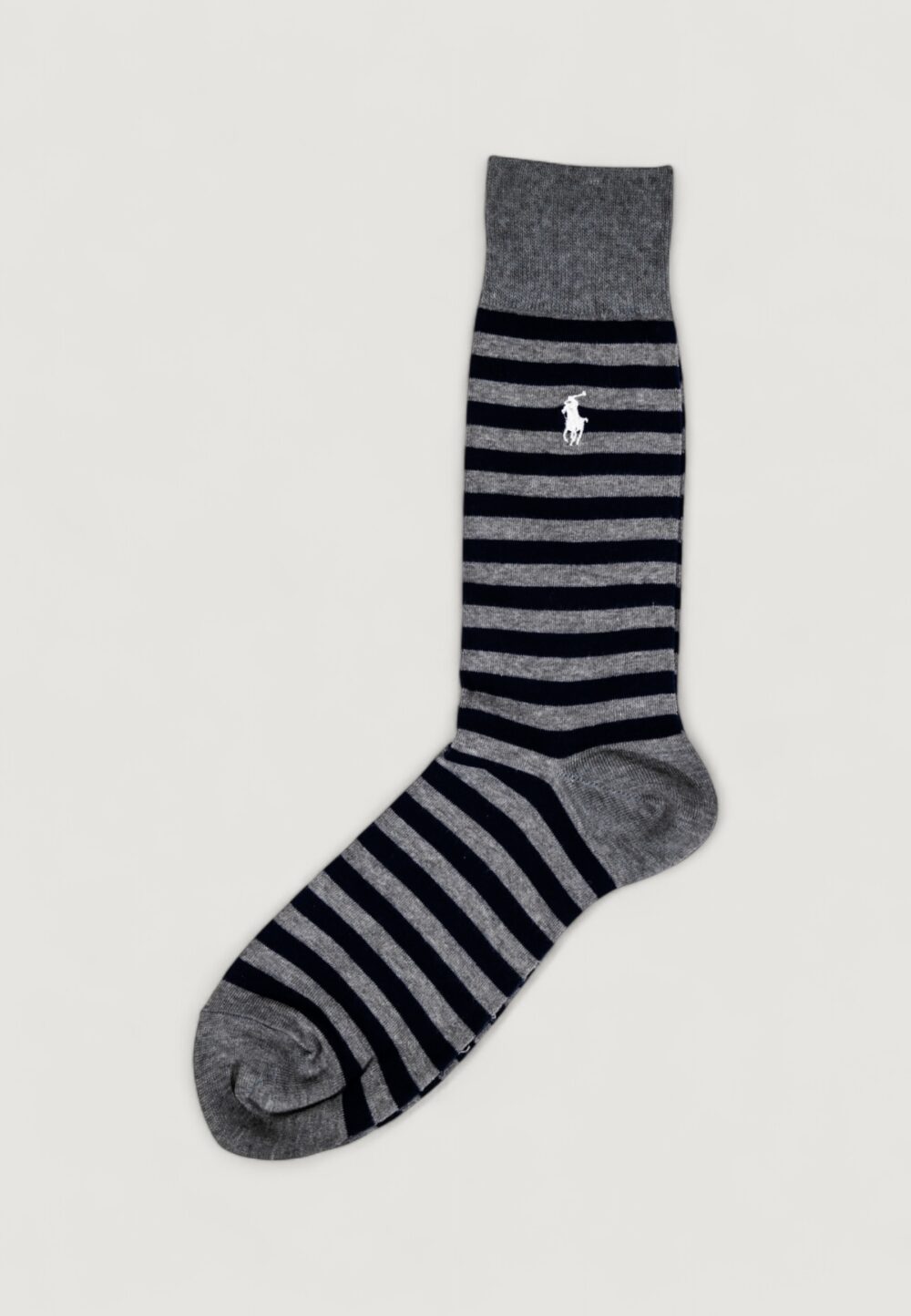 Calzini Lunghi Ralph Lauren DOT STRIPE-CREW-2 PACK Blu - Foto 3