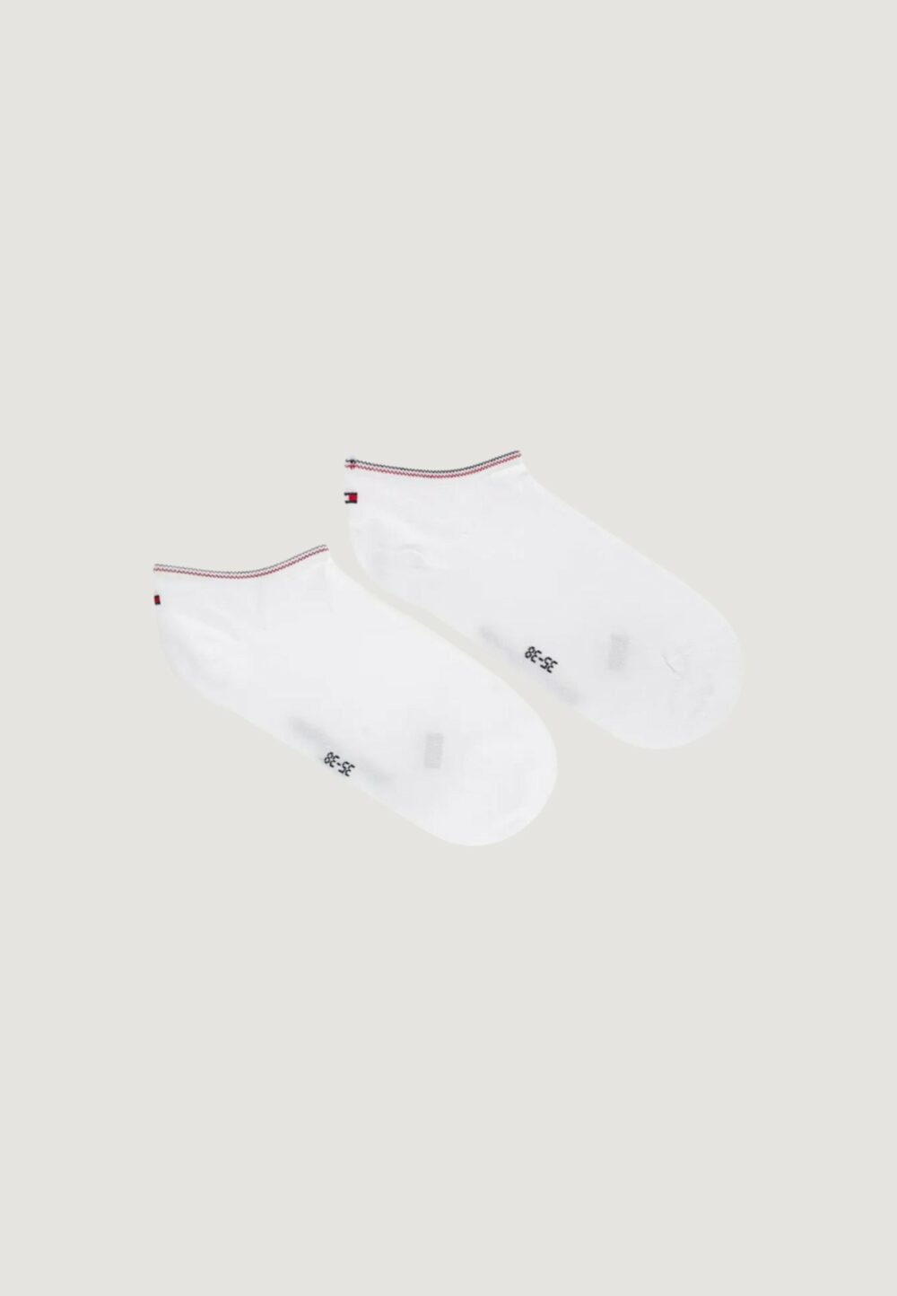 Calzini Tommy Hilfiger SNEAKER 2P SHINE Bianco - Foto 2