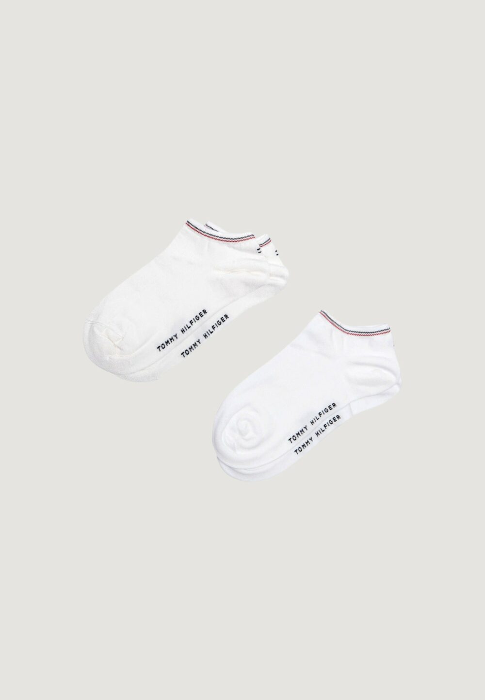 Calzini Tommy Hilfiger SNEAKER 2P SHINE Bianco - Foto 4
