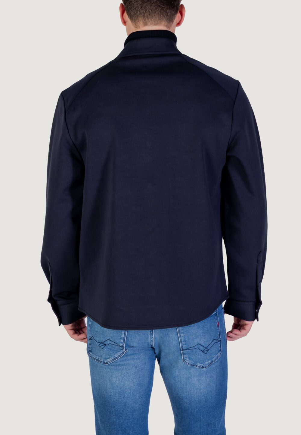 Camicia manica lunga Antony Morato Regular fit Blu marine - Foto 4