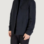 Camicia manica lunga Antony Morato REGULAR FIT WITH LOGOED METAL BADGE Nero - Foto 2