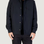 Camicia manica lunga Antony Morato REGULAR FIT WITH LOGOED METAL BADGE Nero - Foto 5